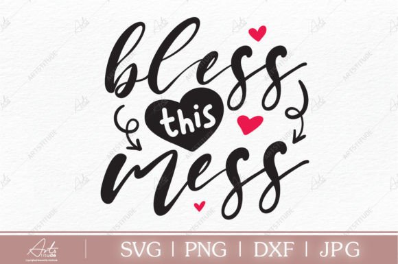 BLESS THIS MESS, CHRISTIAN SVG