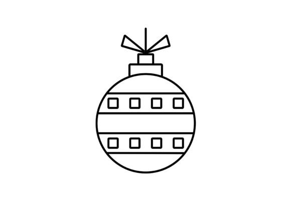 Christmas Ball SVG Graphics and Illustrations
