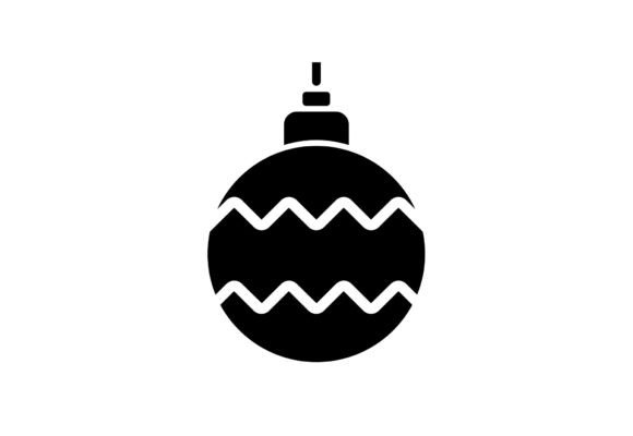 Christmas Ball Vector SVG for Graphics and Illustrations
