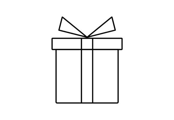 Christmas Present Art Graphics and Illustrations