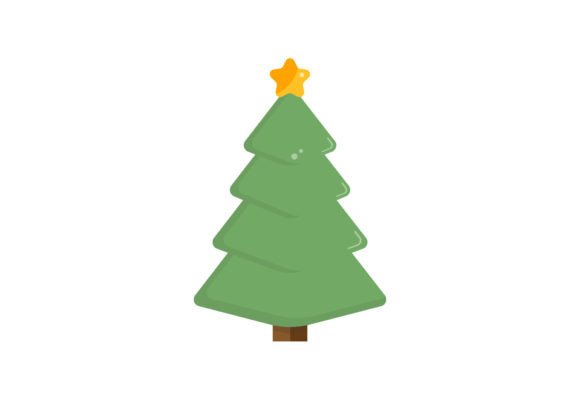 Christmas Tree Illustration Art