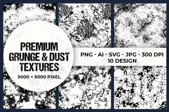Grunge Dust Texture Clipart Set: A Real-World Design Review