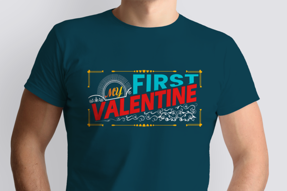 MY FIRST VALENTINE: A Versatile Graphic Design Asset for Print and Digital Campaigns