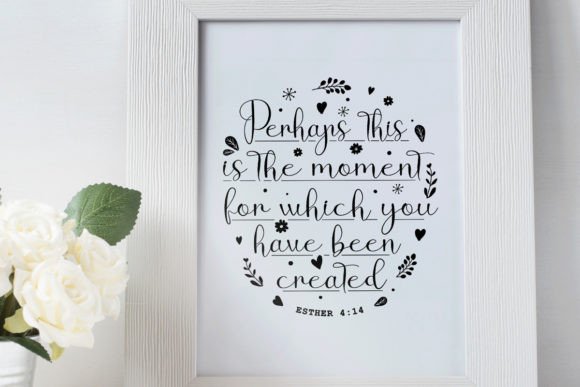 Perhaps This is the Moment Quote SVG for Crafts and Graphics
