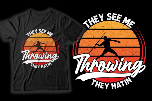 Throwing Typography T-Shirt Design: A Graphic Asset for Bold Brand Expression