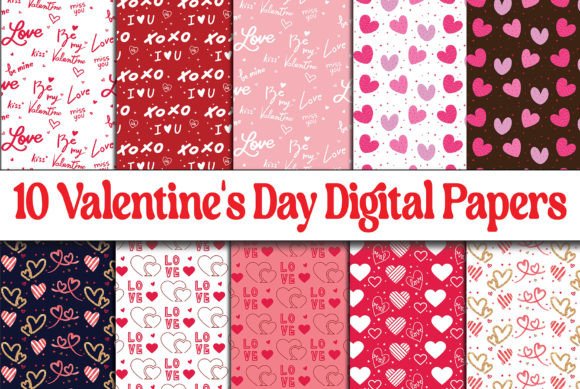 Valentine’s Day Digital Papers: A Brand Designer’s Take on Patterns for Local Business